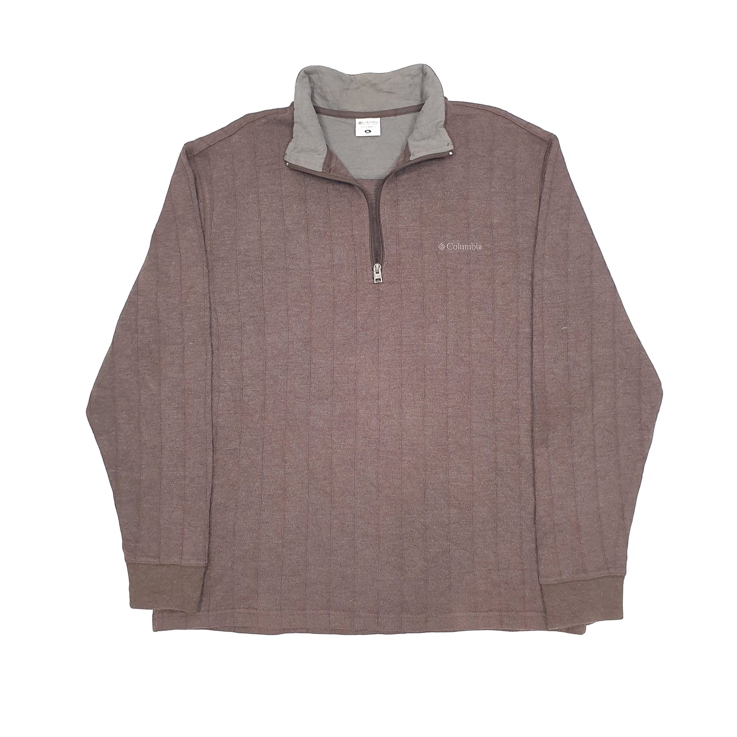 Columbia Sportswear Quarter Zip XL Brown