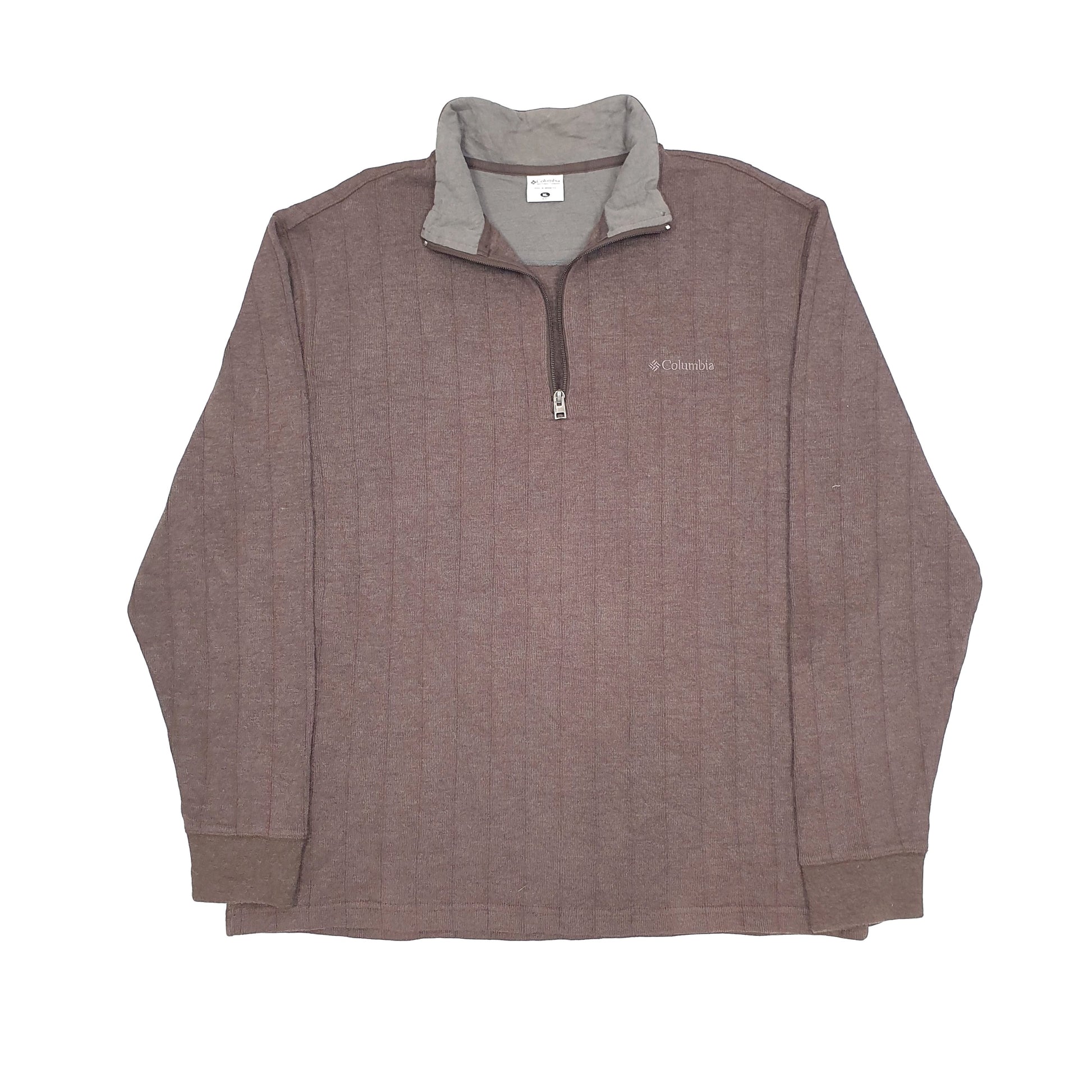 Columbia Sportswear Quarter Zip XL Brown