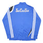 Mens Blue Adidas Santa Clarita Soccer Club Active Training Full Zip Jumper