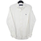 Mens White Ralph Lauren Oxford Long Sleeve Shirt