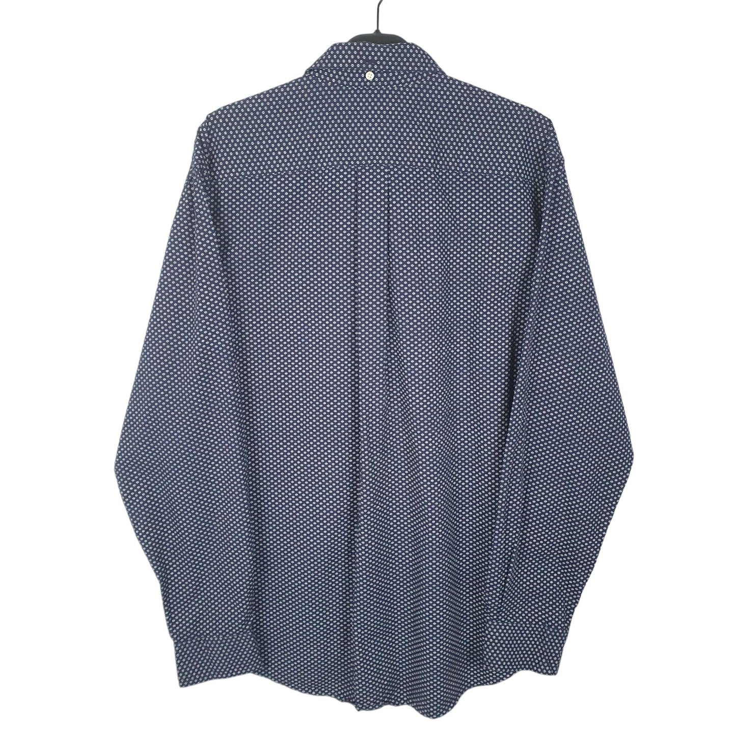 Tommy Hilfiger Floral Long Sleeve Classic Fit Shirt Navy