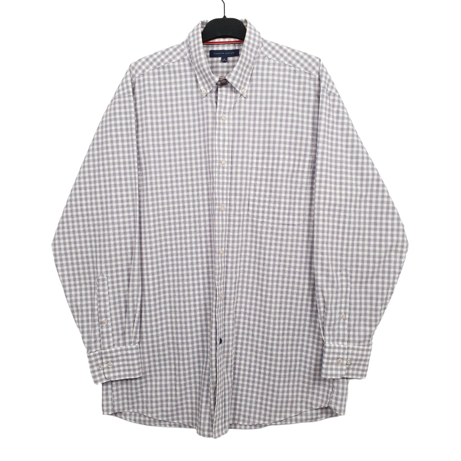 Blue Tommy Hilfiger Long Sleeve Shirt