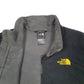 Mens Grey The North Face Denali Full Zip Jumper