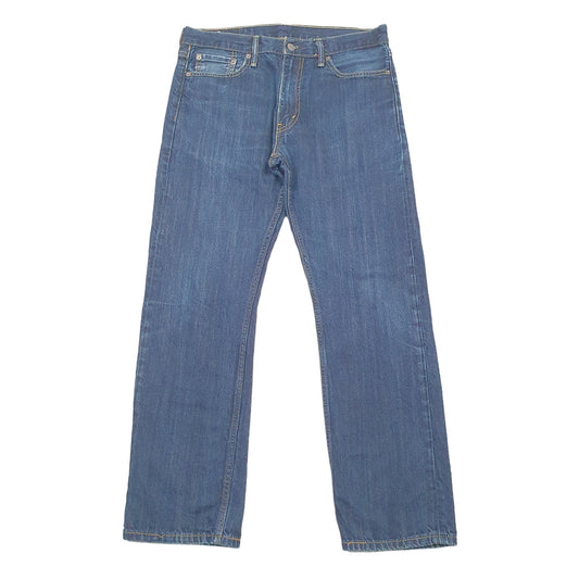 Levis 513 Slim Fit Jeans W32 L30 Blue