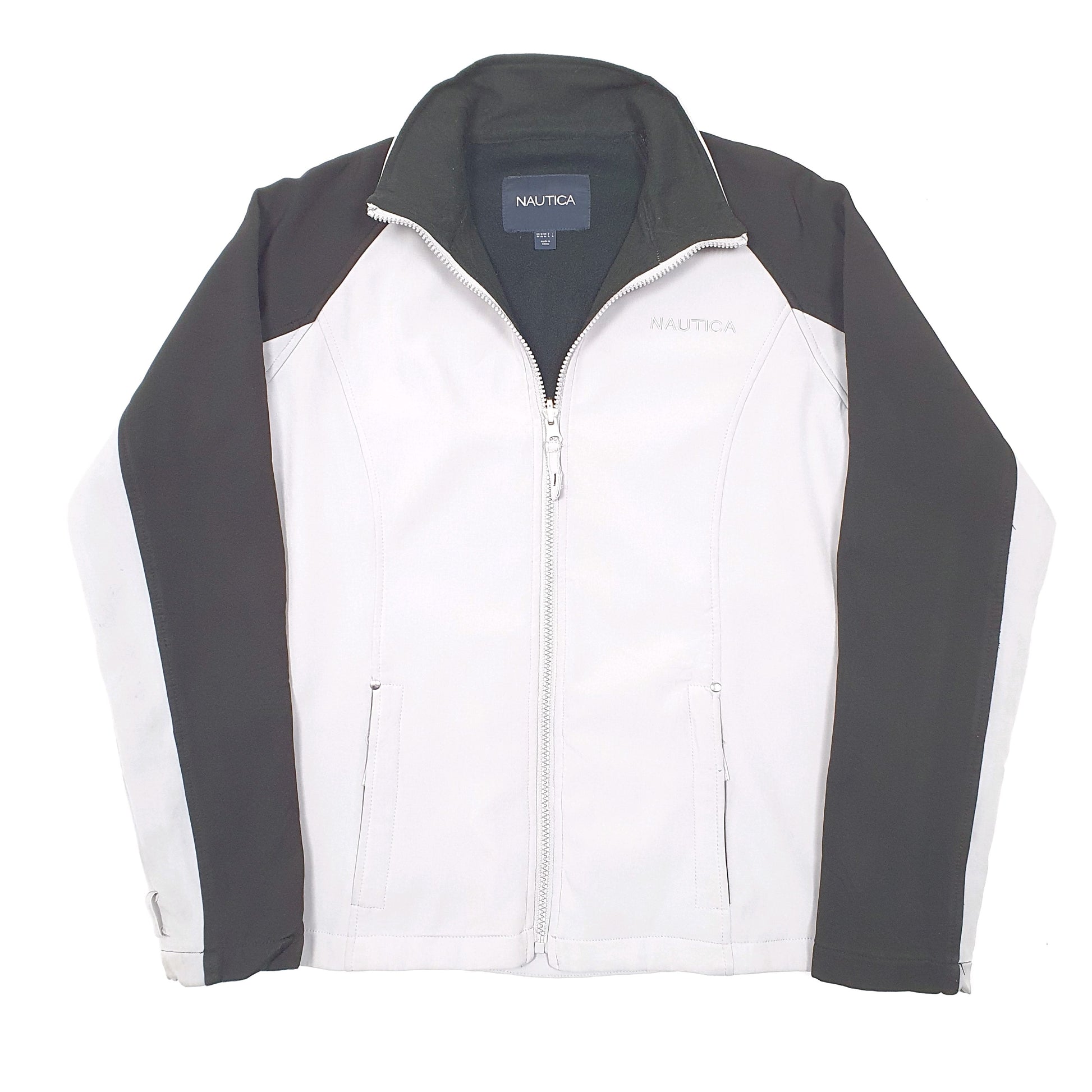 Womens Grey Nautica  Full Zip Coat