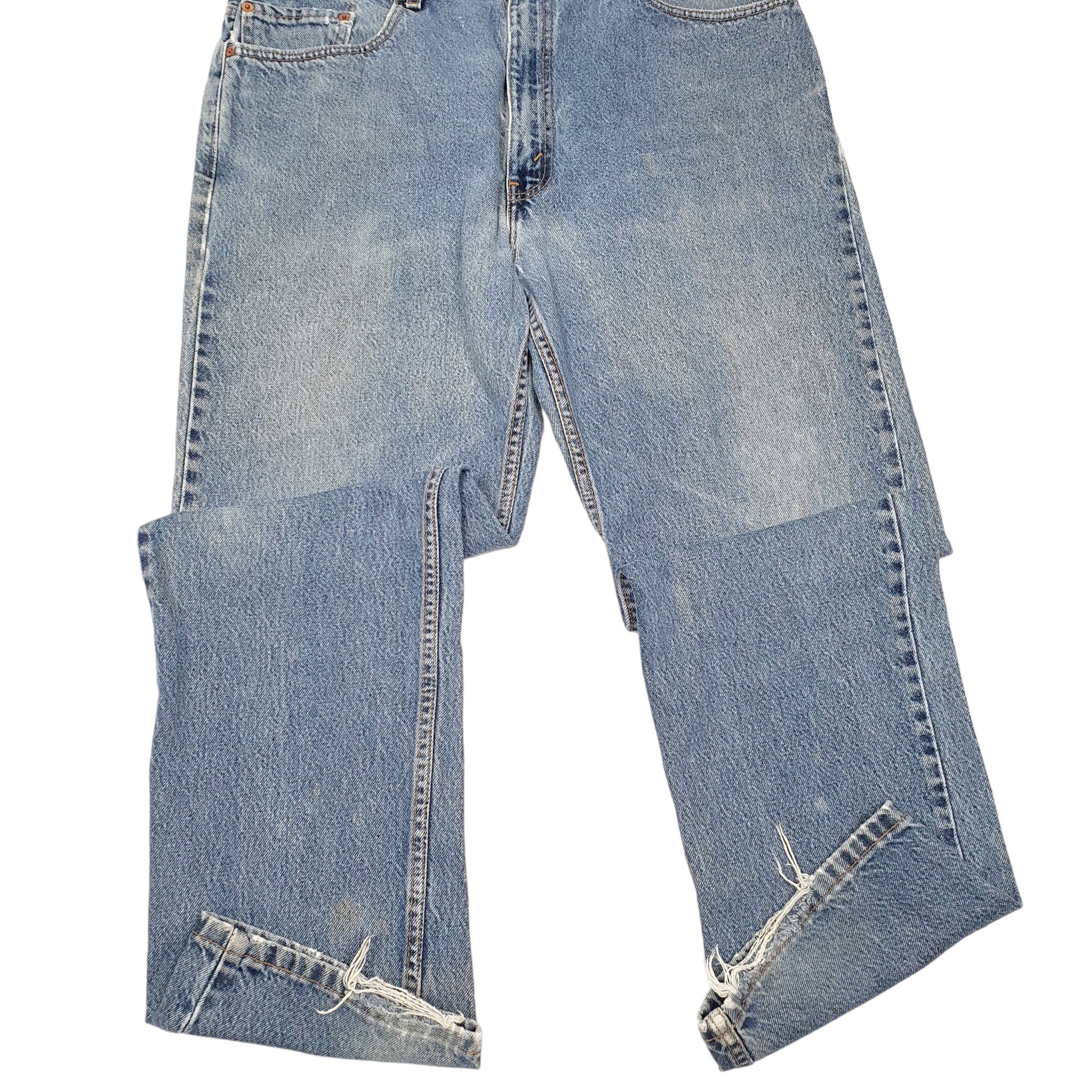 Mens Blue Levis  505 JeansW38 L32