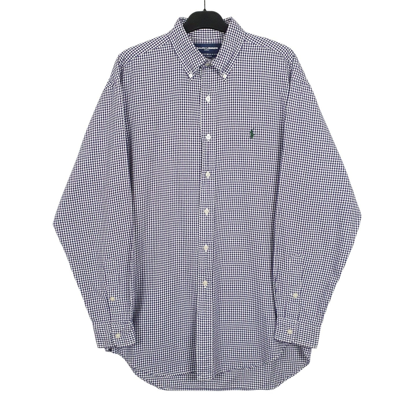 Ralph Lauren Long Sleeve Regular Fit Check Shirt Purple