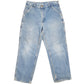 Carhartt Casual Loose Fit Carpenter Jeans W33 L29 Blue