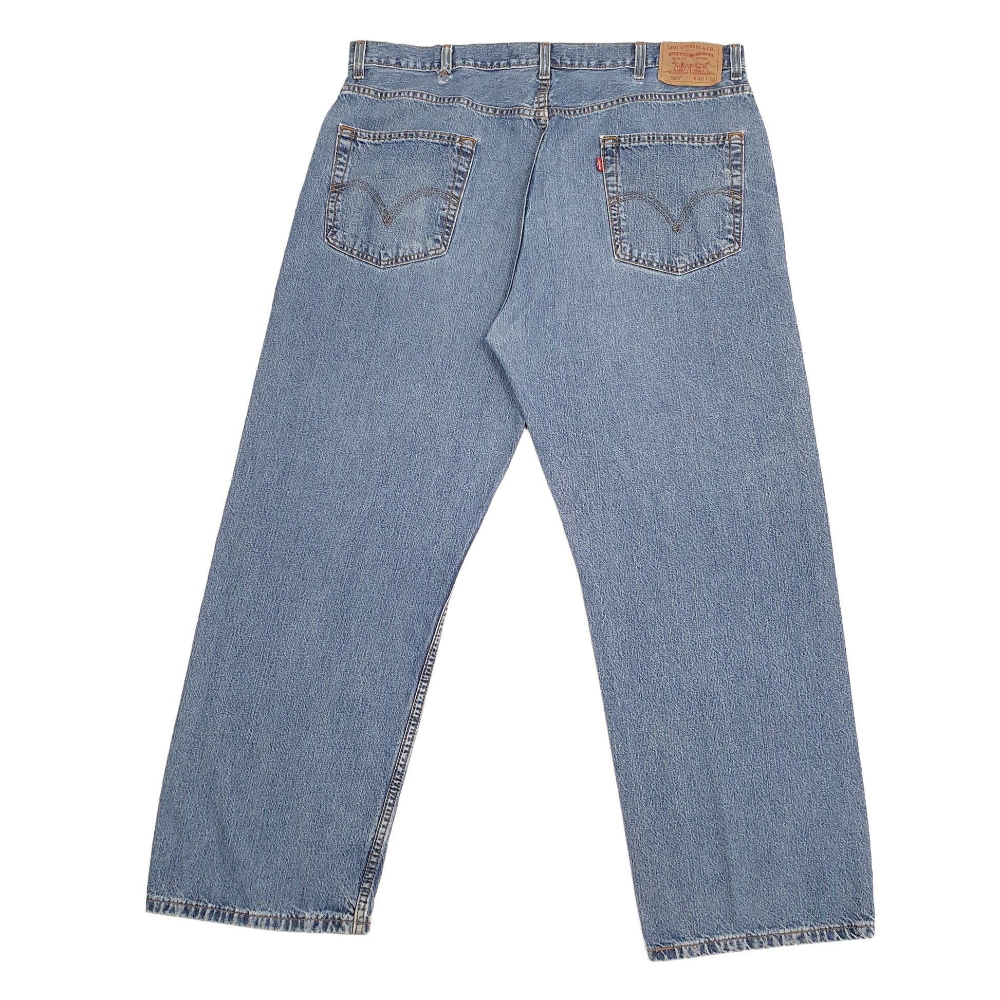 Mens Blue Levis  569 JeansW40 L30
