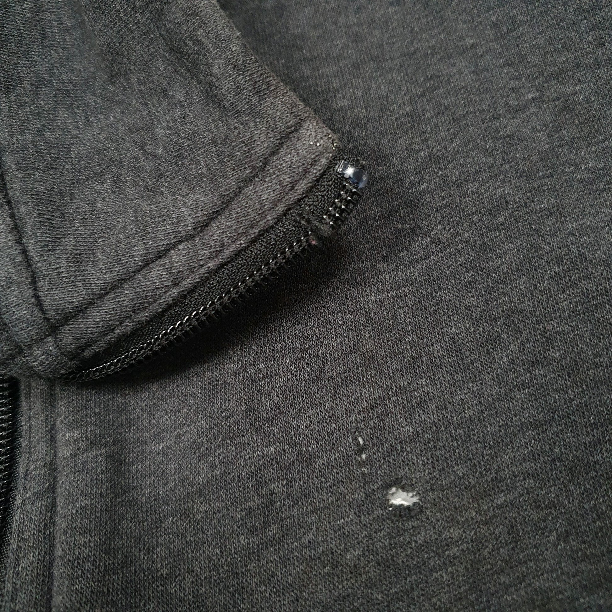 Mens Grey Puma  Full Zip Jumper