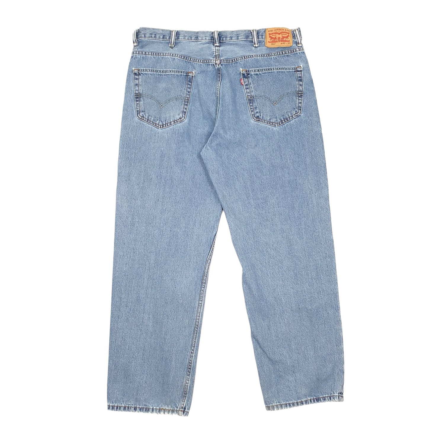 Levis 550 Relaxed Fit Jeans W40 L30 Blue