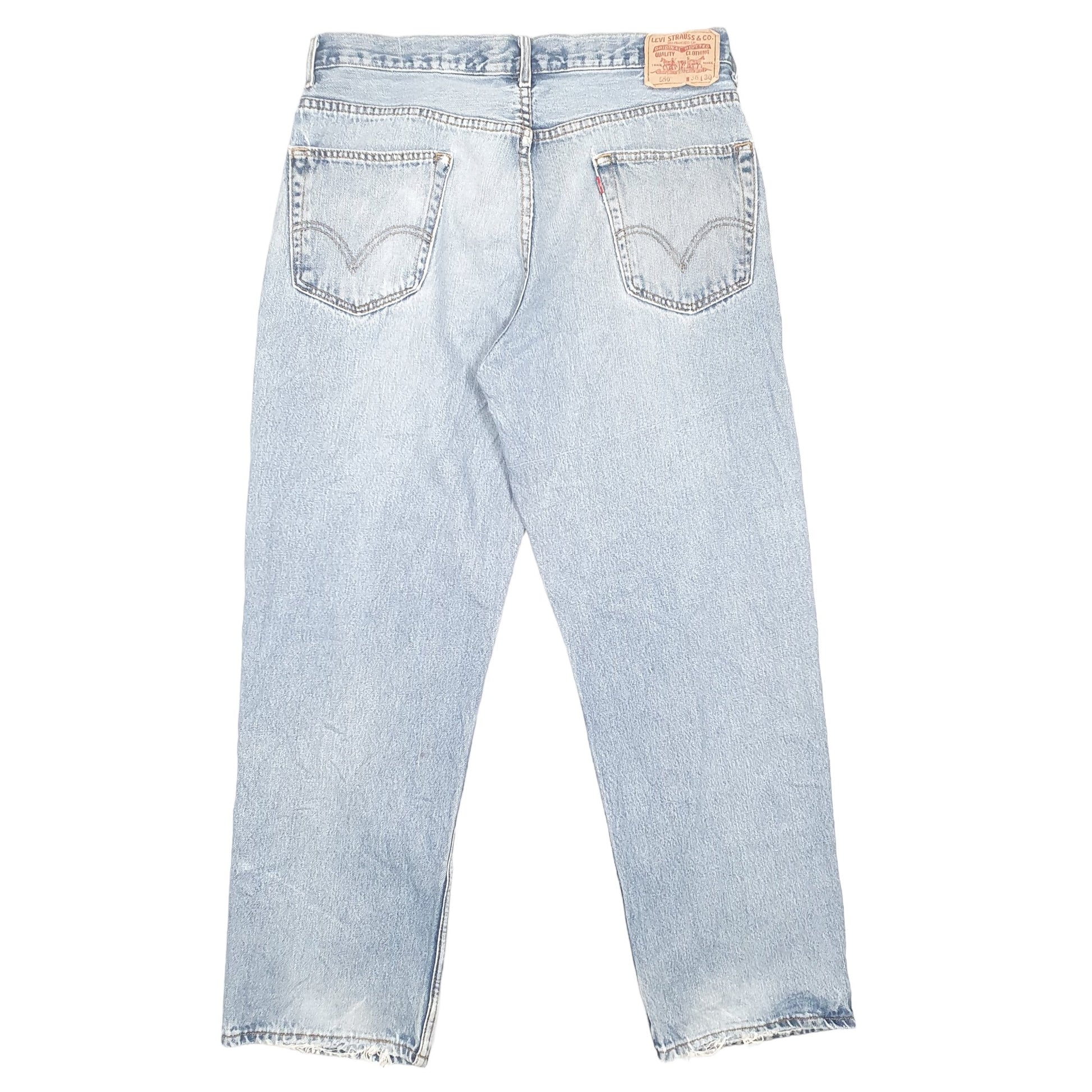 Mens Blue Levis  550 JeansW36 L30