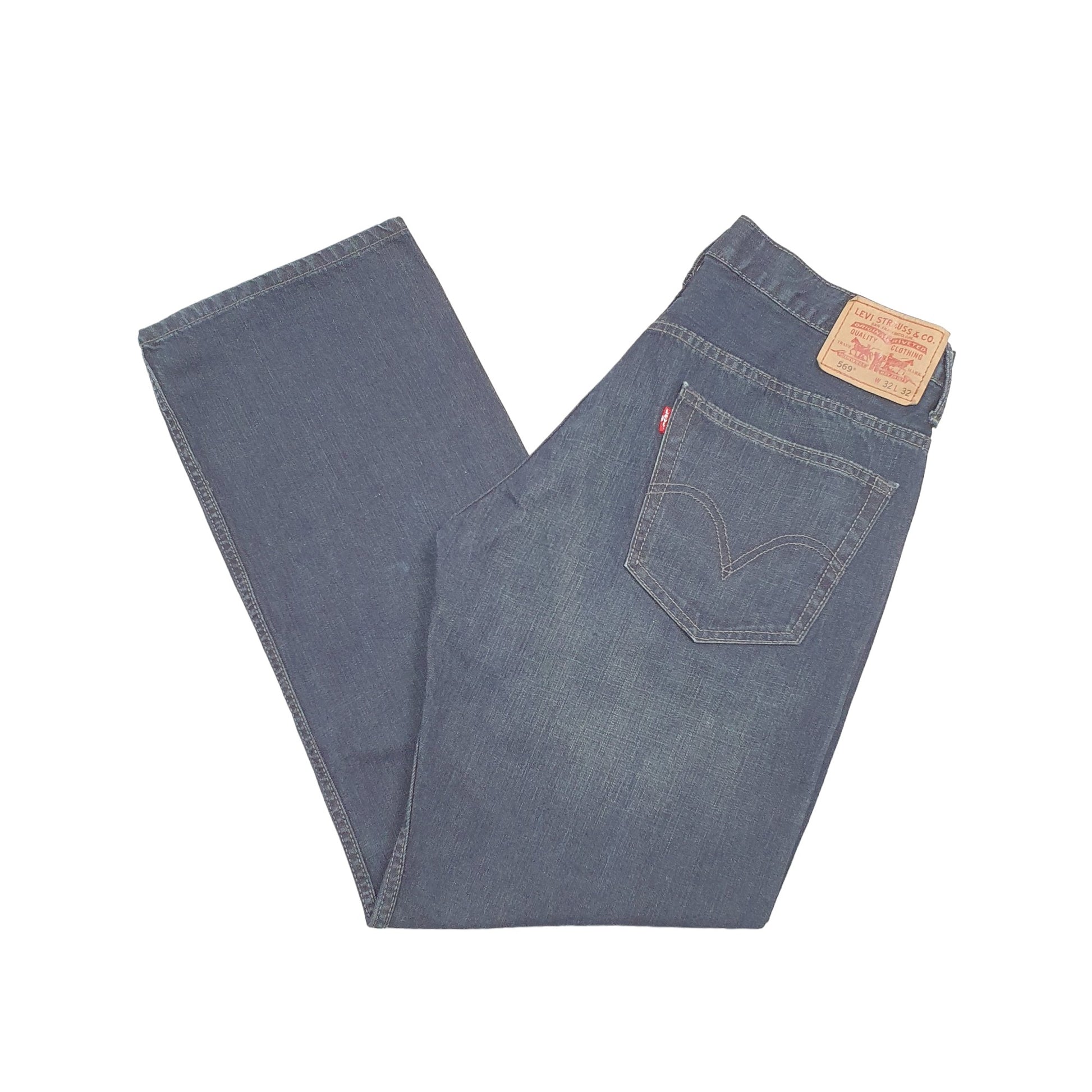 Levis 569 Loose Fit Jeans W32 L30 Blue
