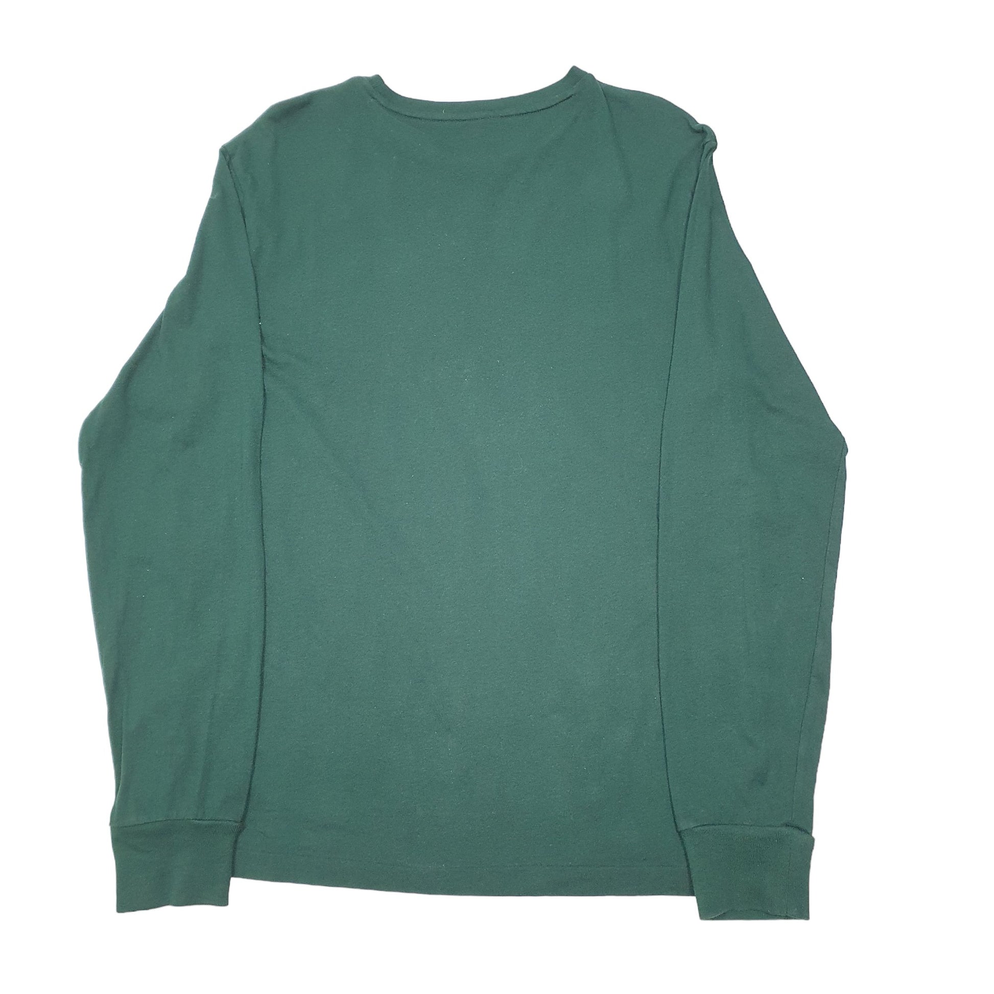 Mens Green Polo Ralph Lauren  Long Sleeve T Shirt
