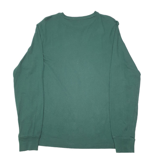 Mens Green Polo Ralph Lauren  Long Sleeve T Shirt