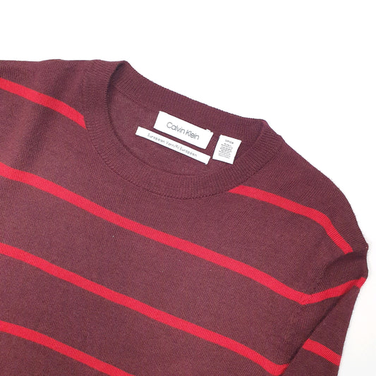 Calvin Klein Crewneck XS Burgundy