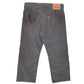 Mens Grey Levis 505 Corduroy Trousers