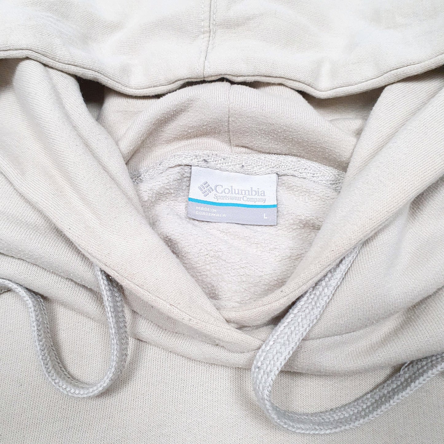Mens Beige Columbia Sportswear Outdoors Hoodie Jumper