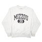 Mens Grey Champion Reverse Weave Mizzou Track College Crewneck Jumper
