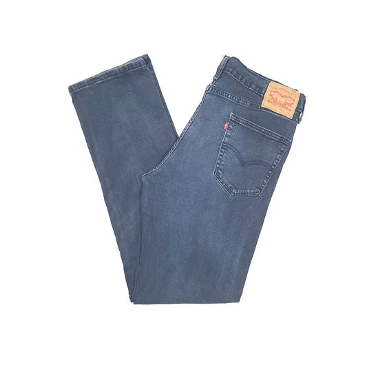 Levis 514 Straight Fit Jeans W35 L34 Blue