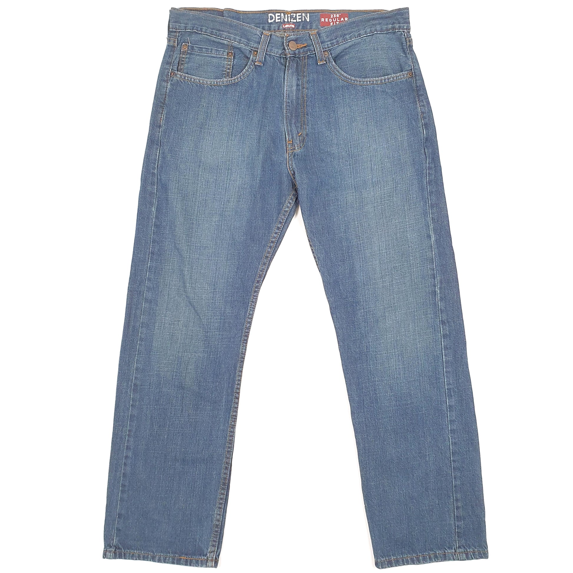 Levis Denizen Regular Fit Jeans W34 L28 Blue