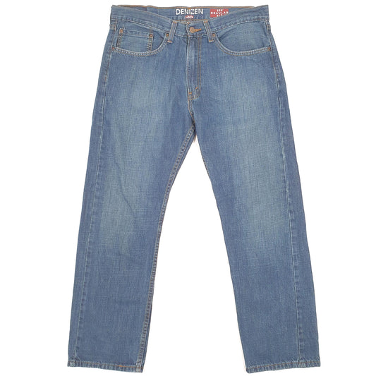 Levis Denizen Regular Fit Jeans W34 L28 Blue