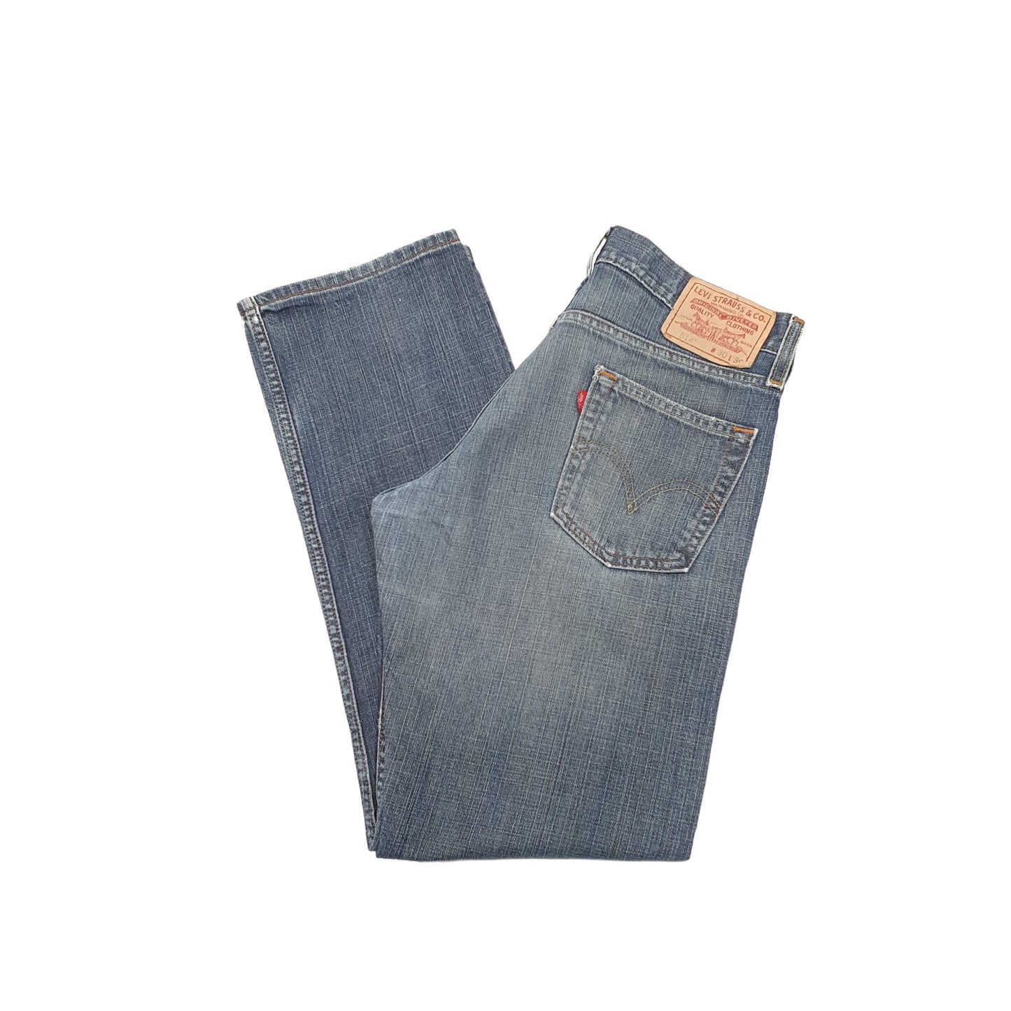 Levis 514 Straight Fit Jeans W30 L30 Blue