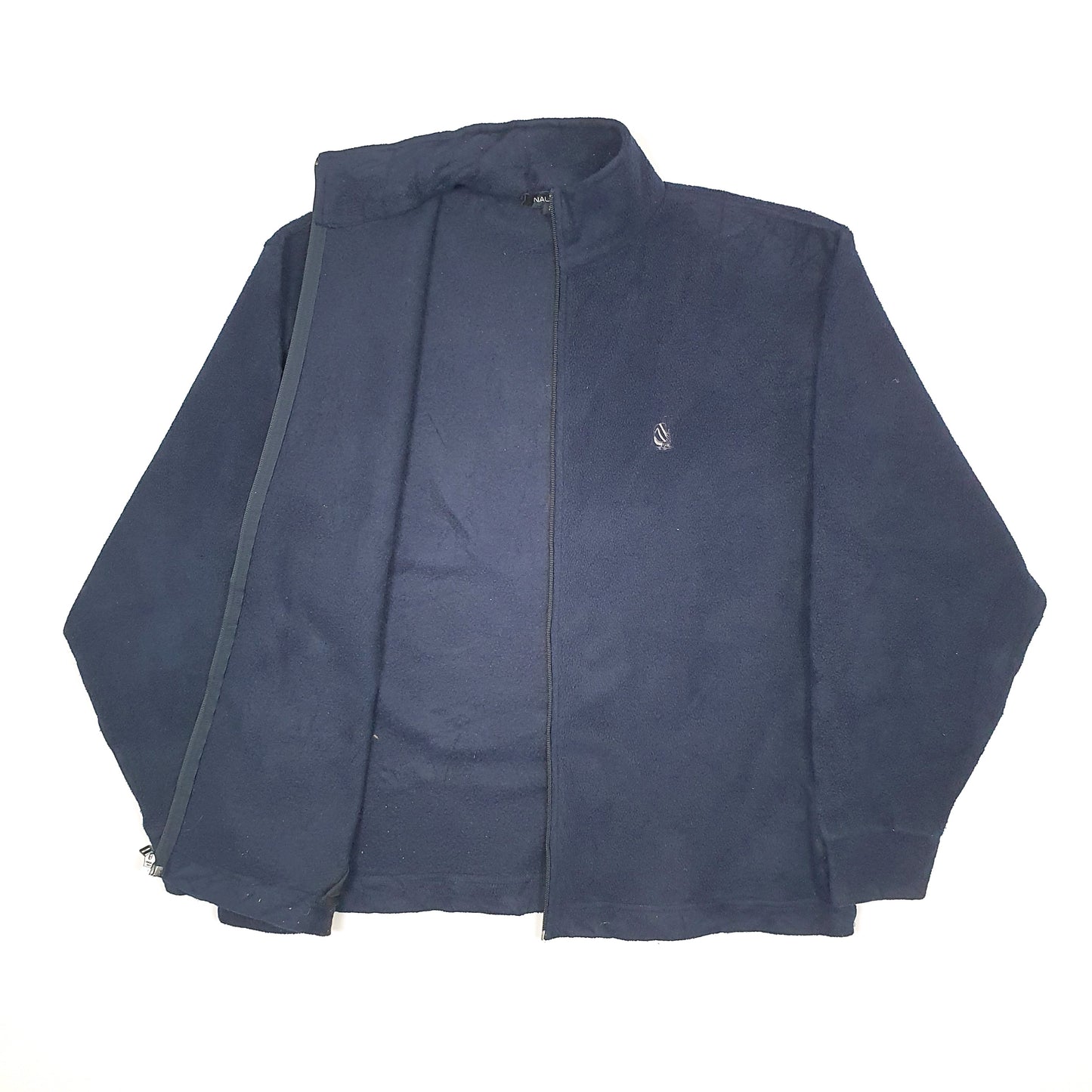 Nautica Full Zip Fleece L Navy