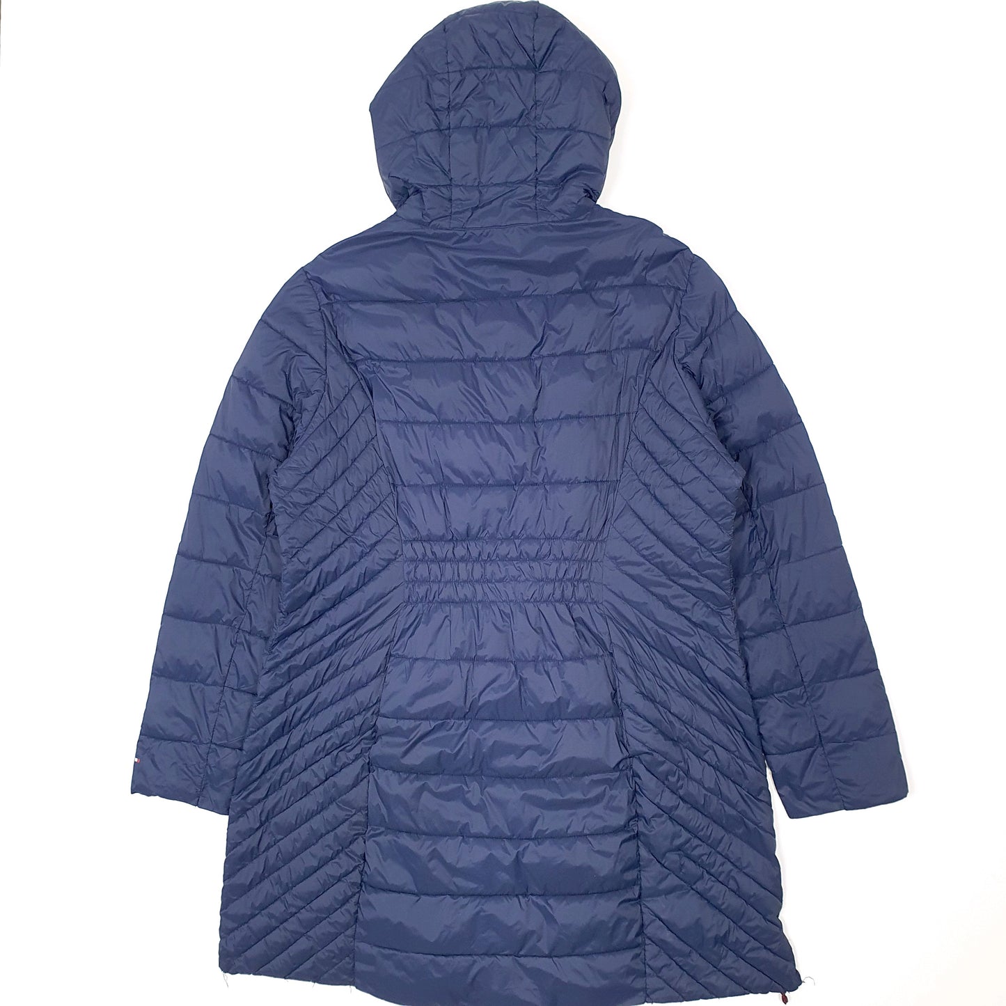 Womens Navy Tommy Hilfiger Parka Longline Hooded  Coat