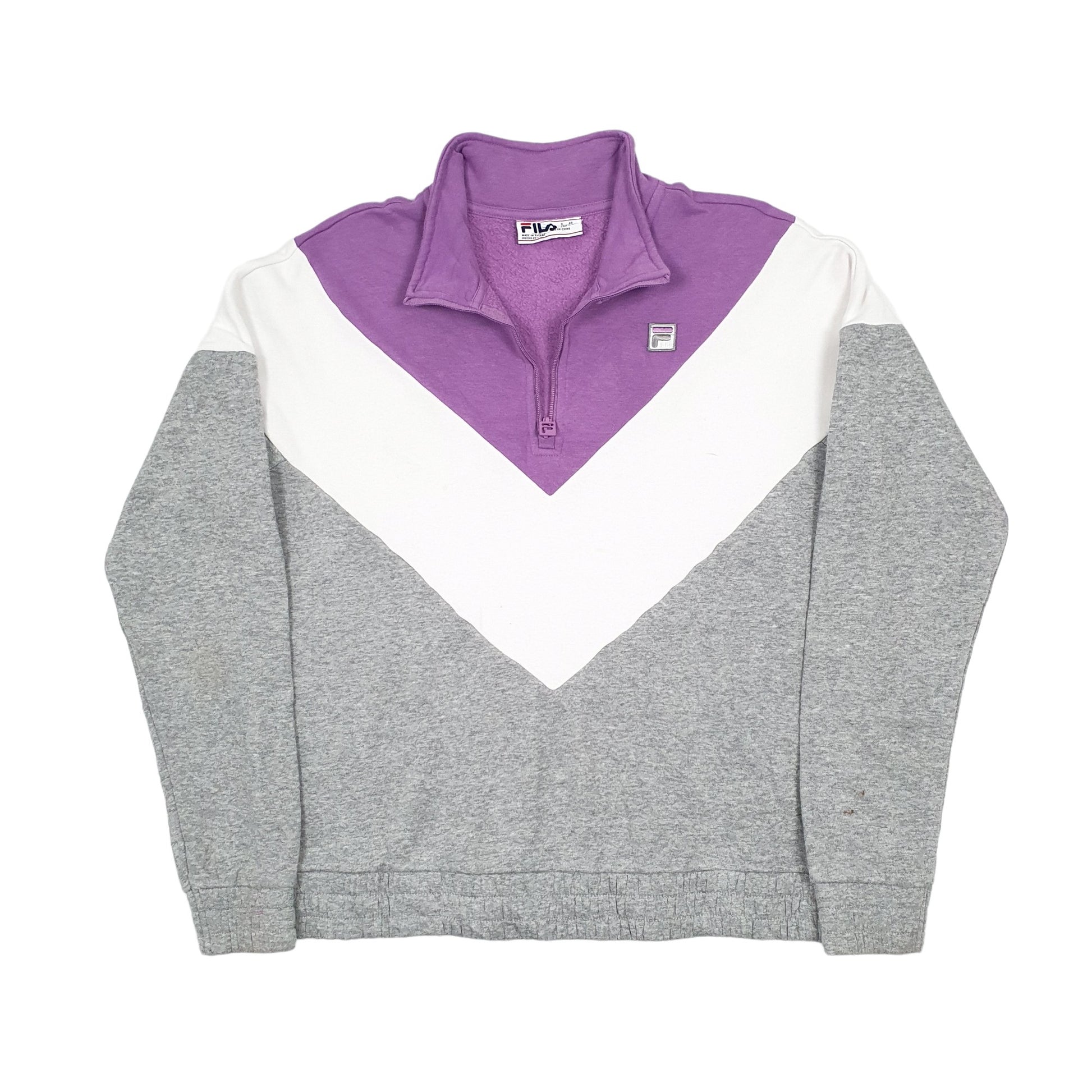 Fila Quarter Zip L Grey