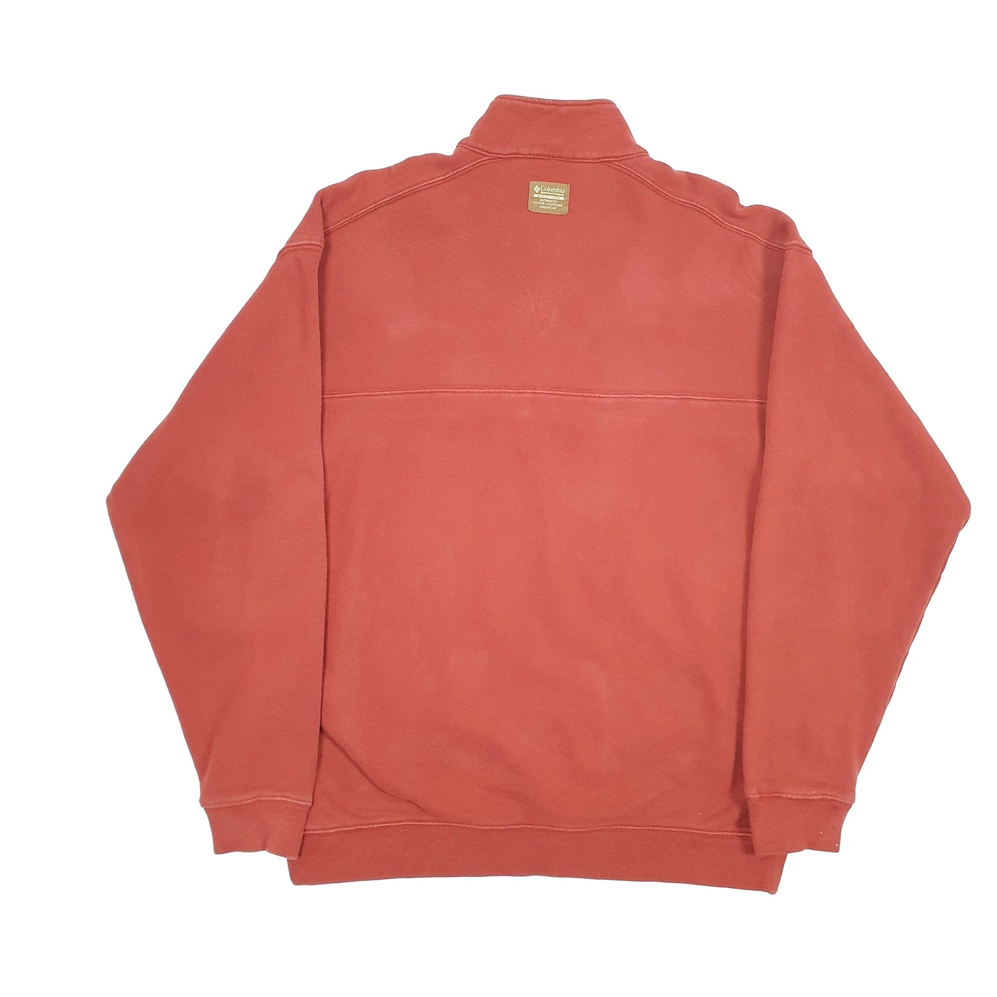 Columbia Quarter Zip L Orange