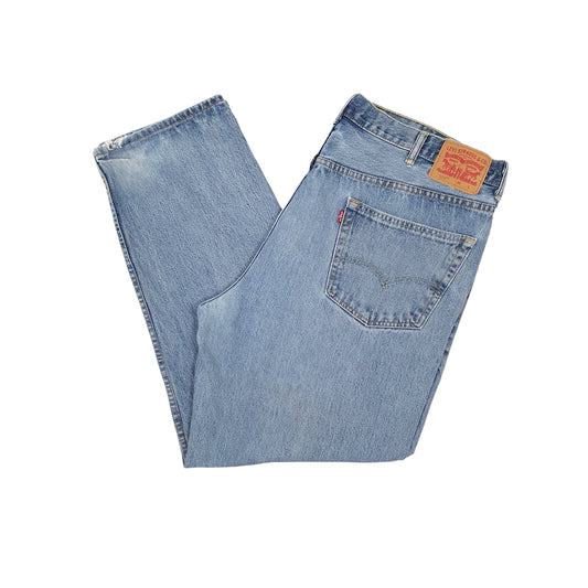Levis 550 Relaxed Fit Jeans W44 L32 Blue