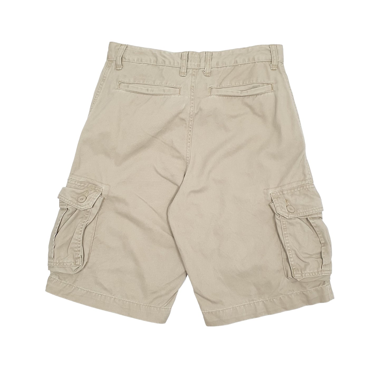Mens Beige Faded Glory  Cargo Shorts