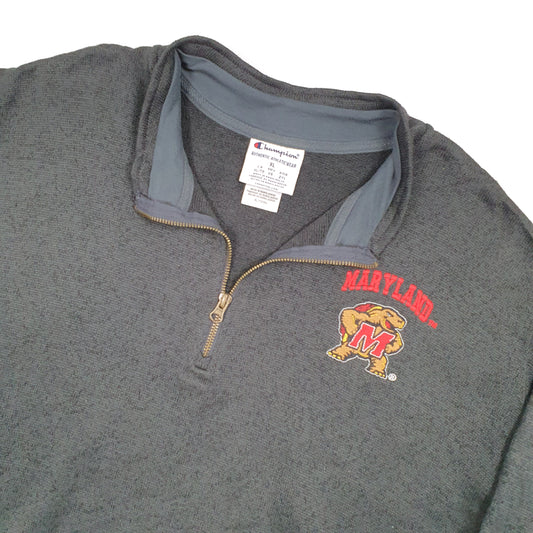 Champion Maryland Quarter Zip L Grey