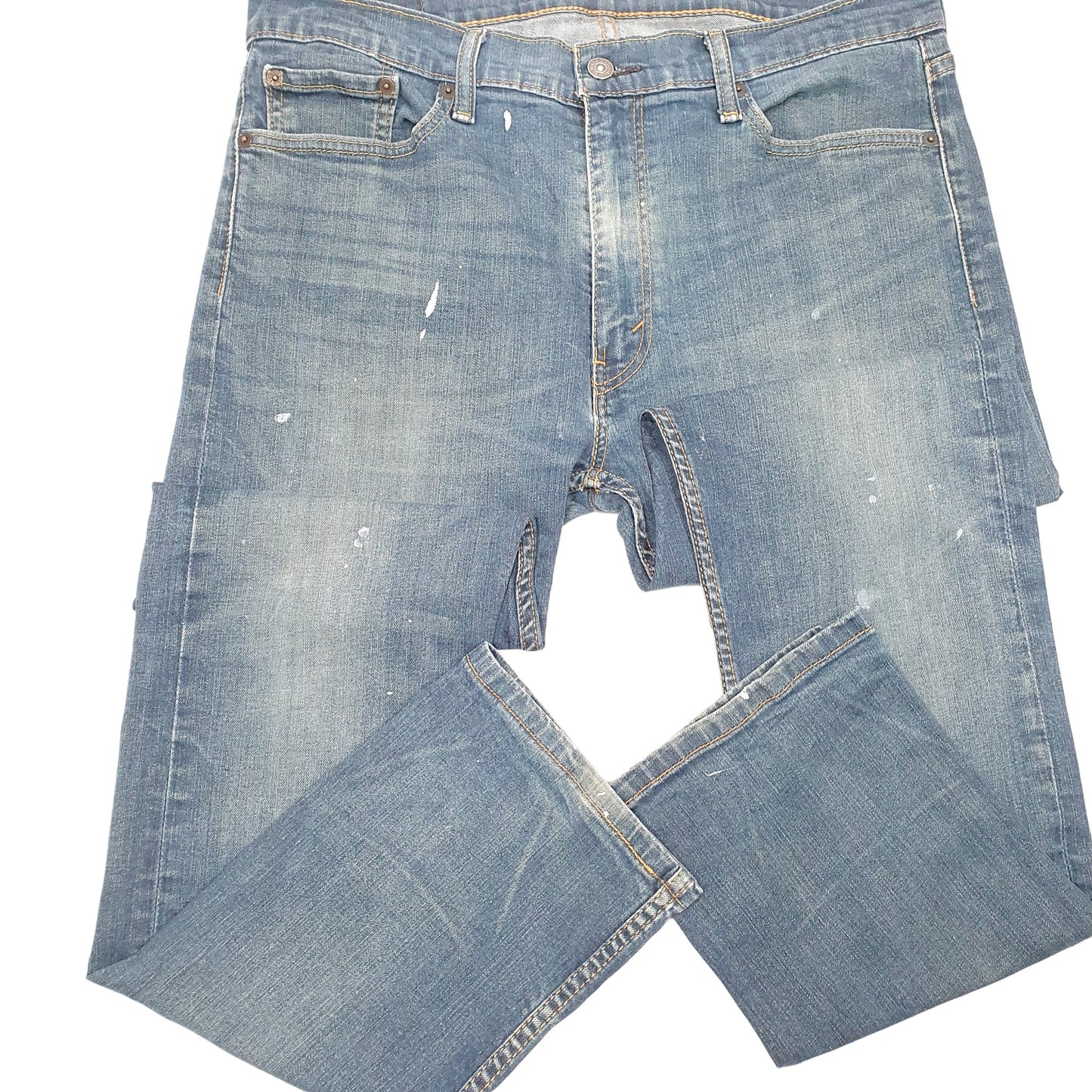 Mens Blue Levis Stretch 513 JeansW36 L32