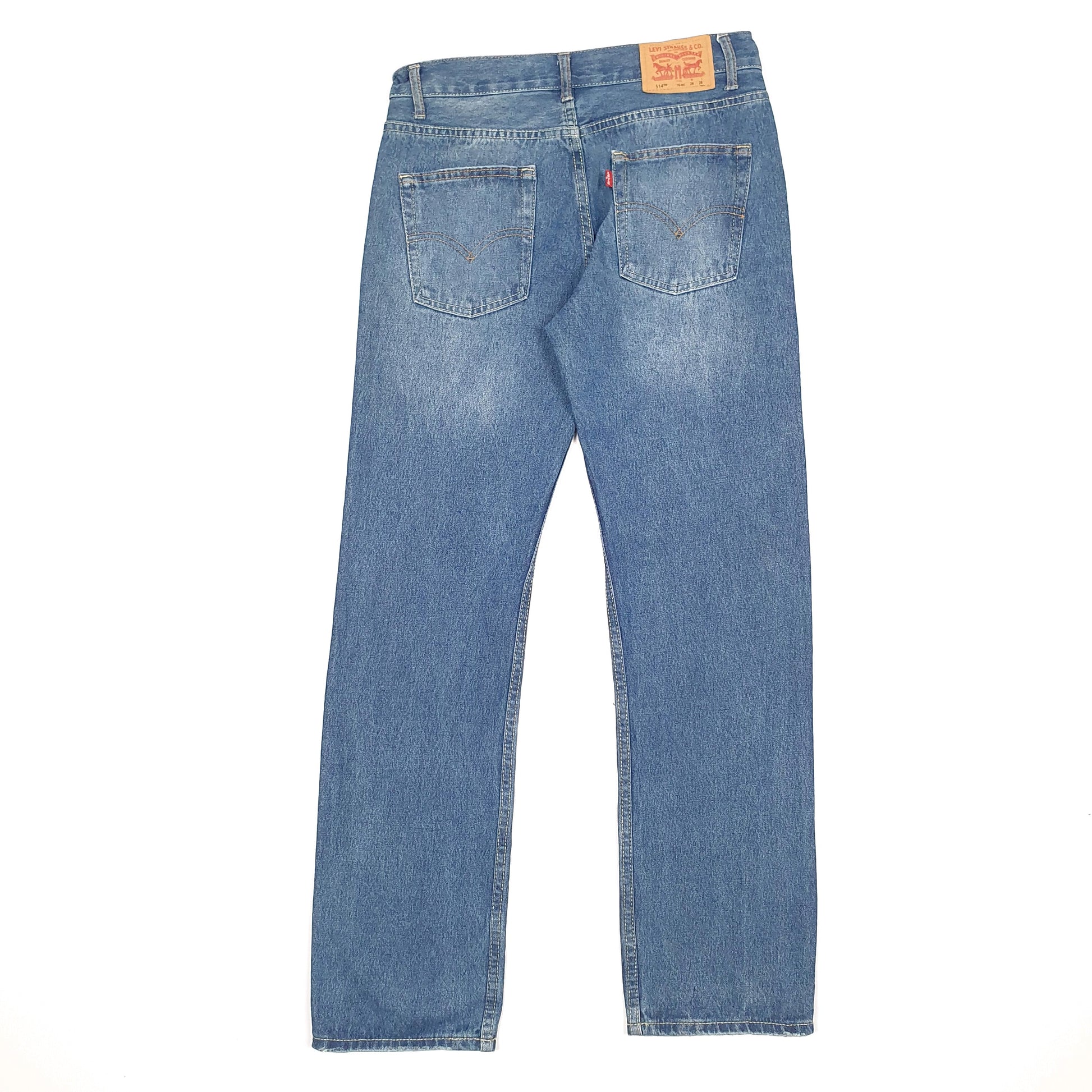 Levis 514 Straight Fit Jeans W28 L29 Blue