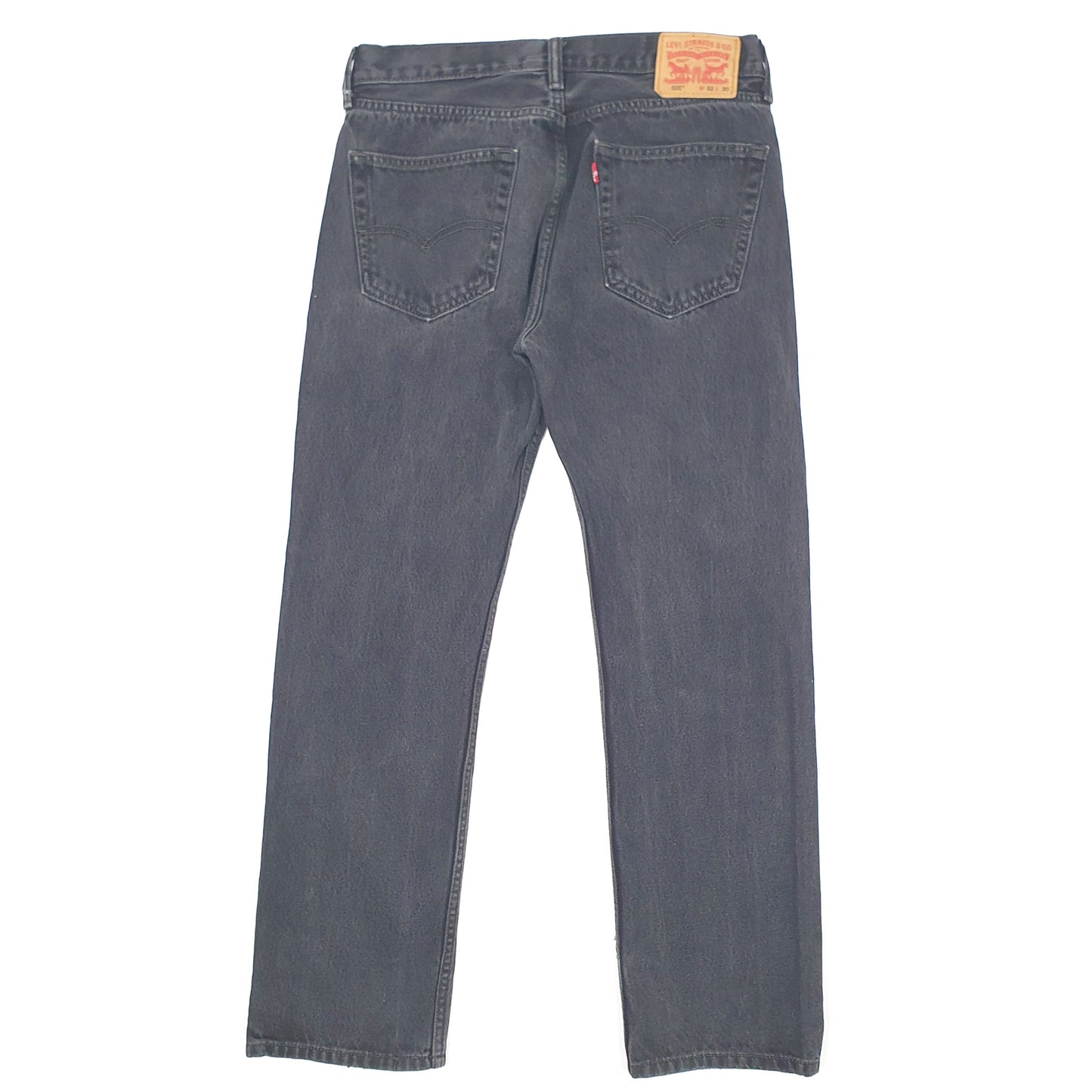 Levis 505 Regular Fit Jeans W32 L30 Grey