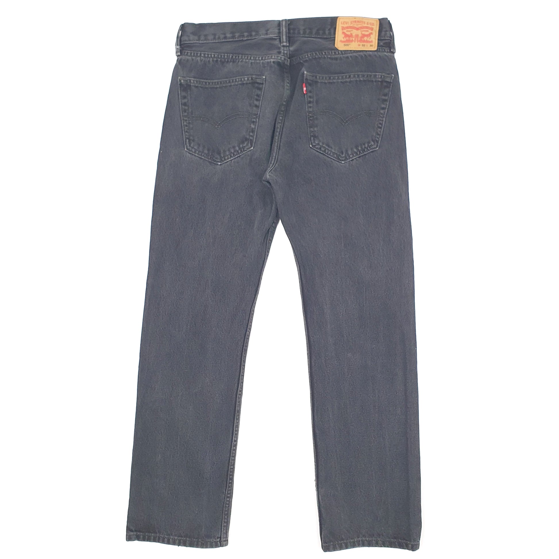 Levis 505 Regular Fit Jeans W32 L30 Grey