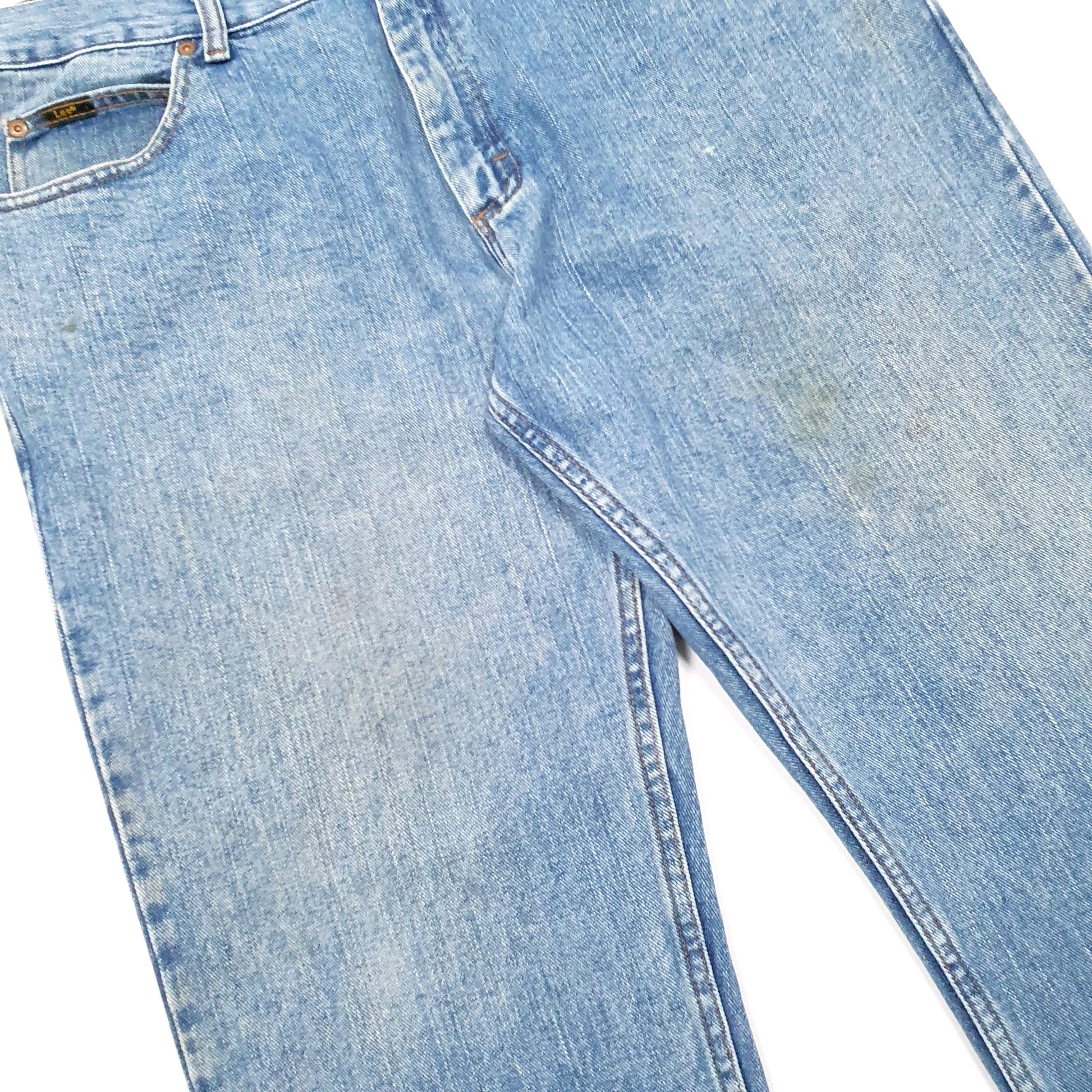 Lee Relaxed Fit Jeans W40 L29 Blue