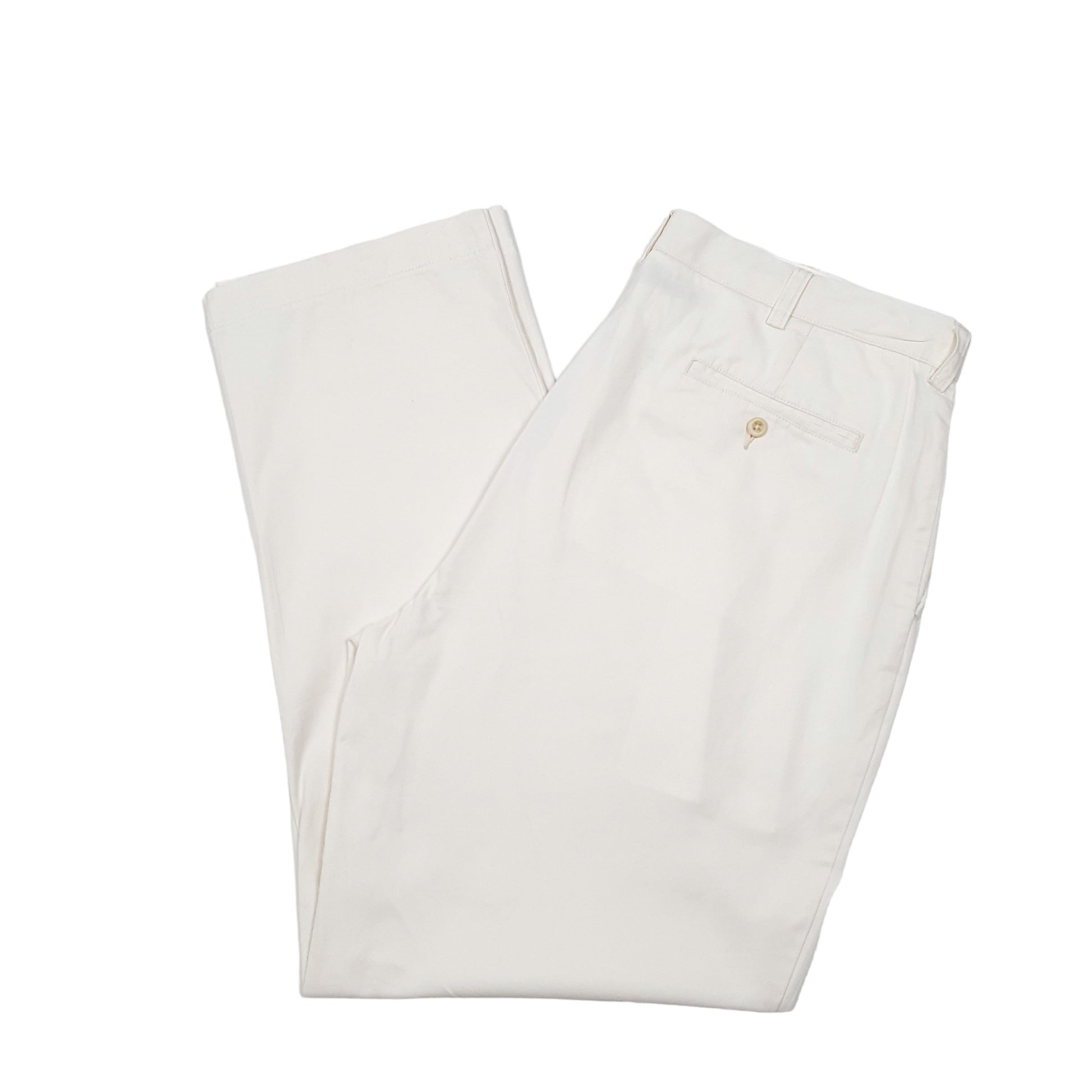 Mens Cream Polo Ralph Lauren Prospect Pant Chino Trousers