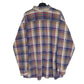 American Edition Flannel Shacket Long Sleeve Regular Fit Check Shirt Blue