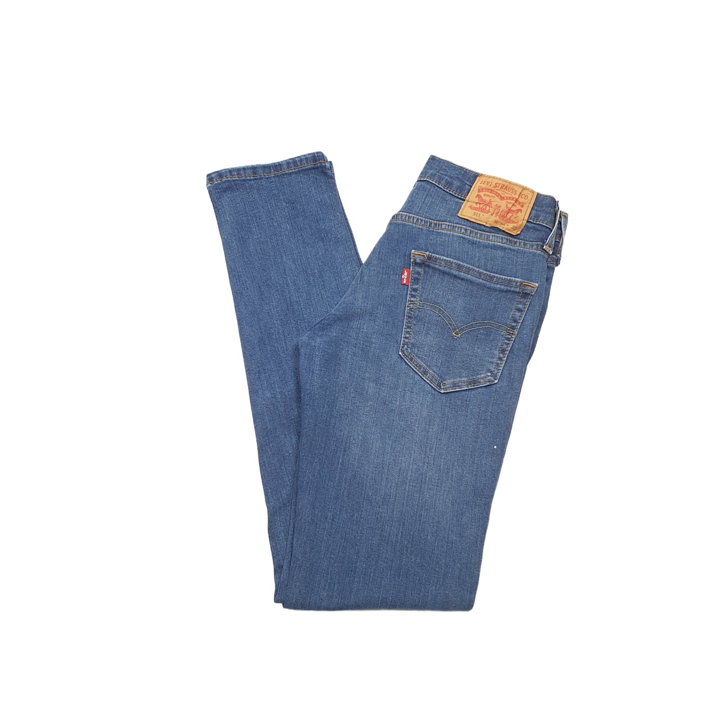 Levis 511 Slim Fit Jeans W28 L32 Blue