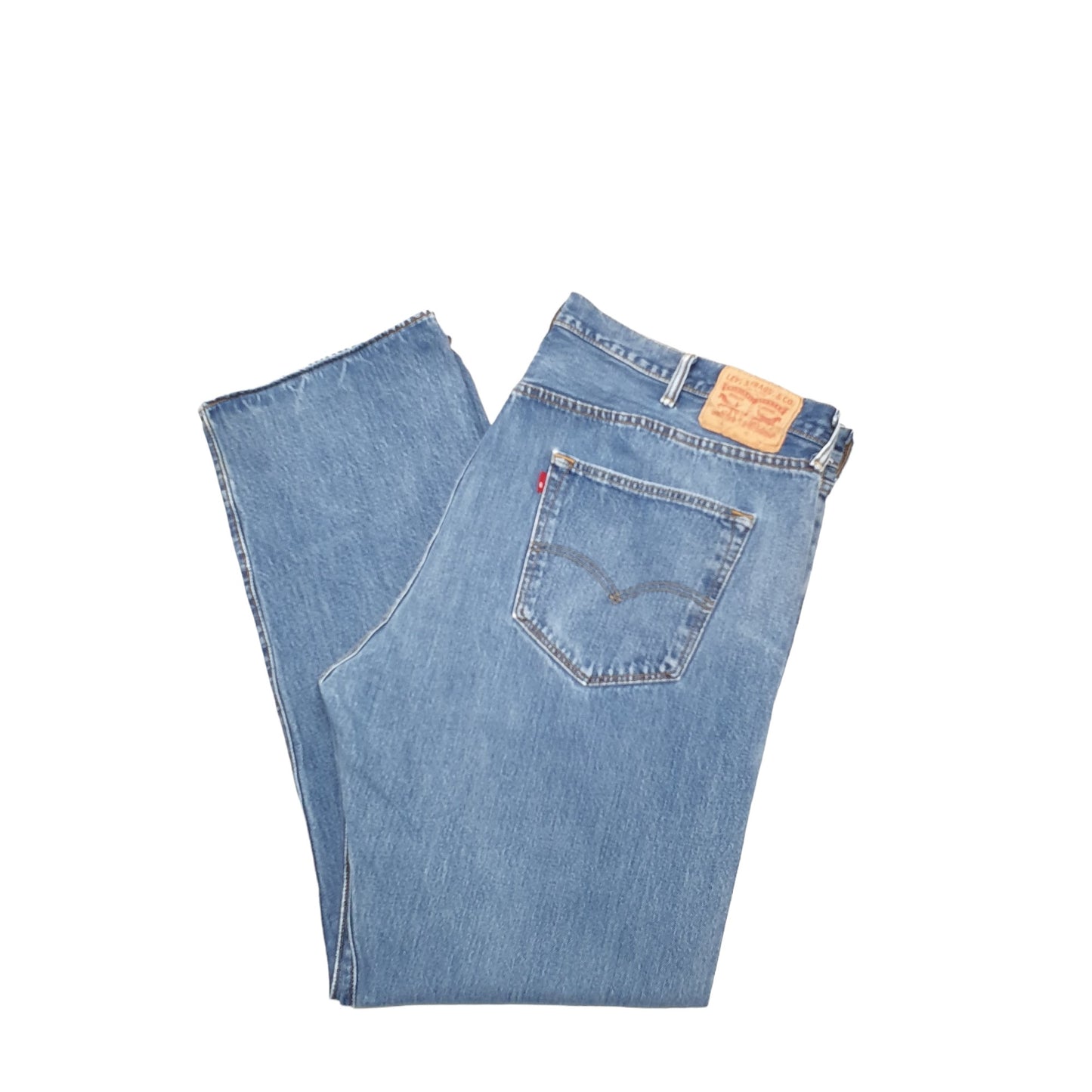 Levis 501 Regular Fit Jeans W44 L34 Blue