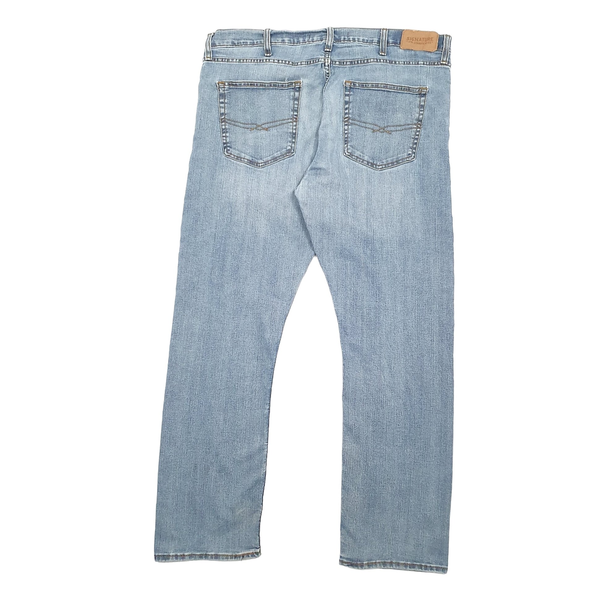 Levis Signature Straight Fit Jeans W40 L30 Blue