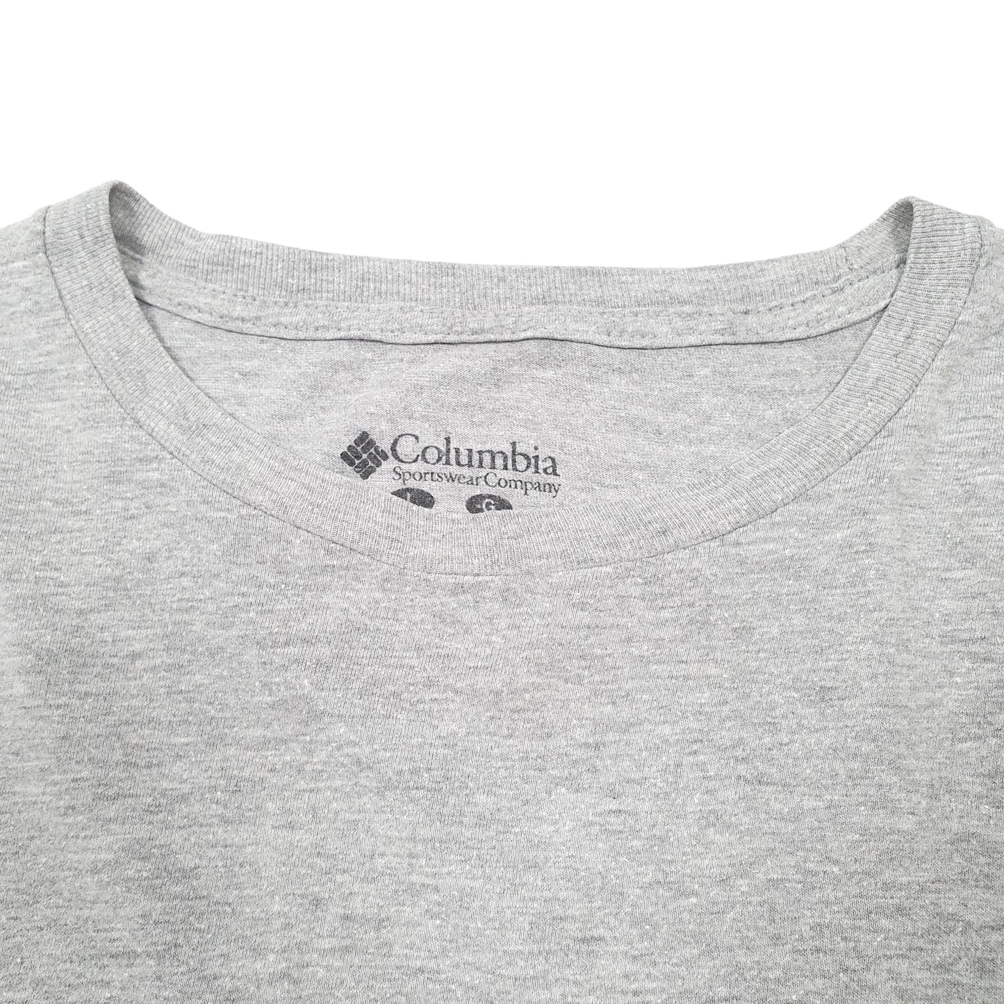 Mens Grey Columbia Sportswear Yellowstone National Park Short Sleeve T Shirt