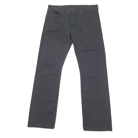 Levis 513 Slim Fit Jeans W36 L32 Black