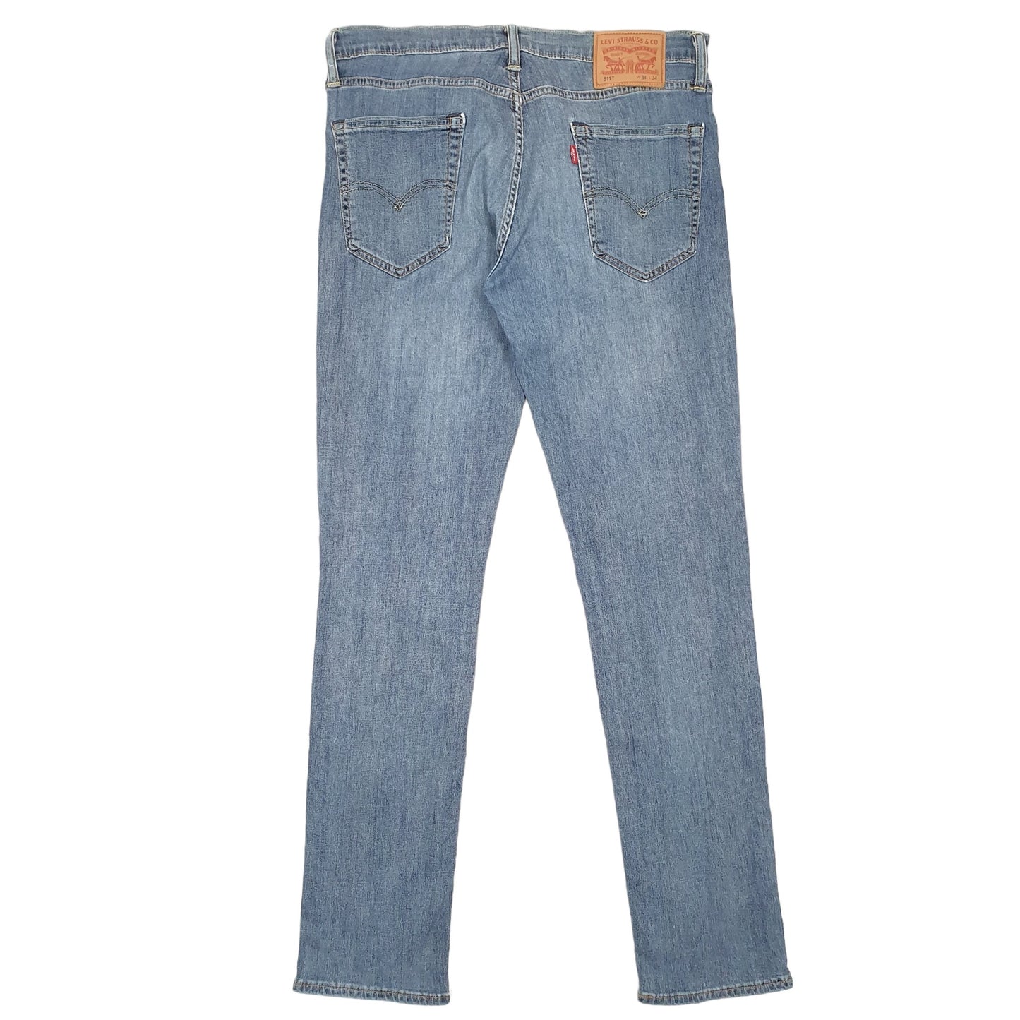 Mens Blue Levis Stretch 511 JeansW34 L34