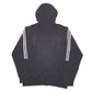 Mens Black Adidas  Full Zip Jumper