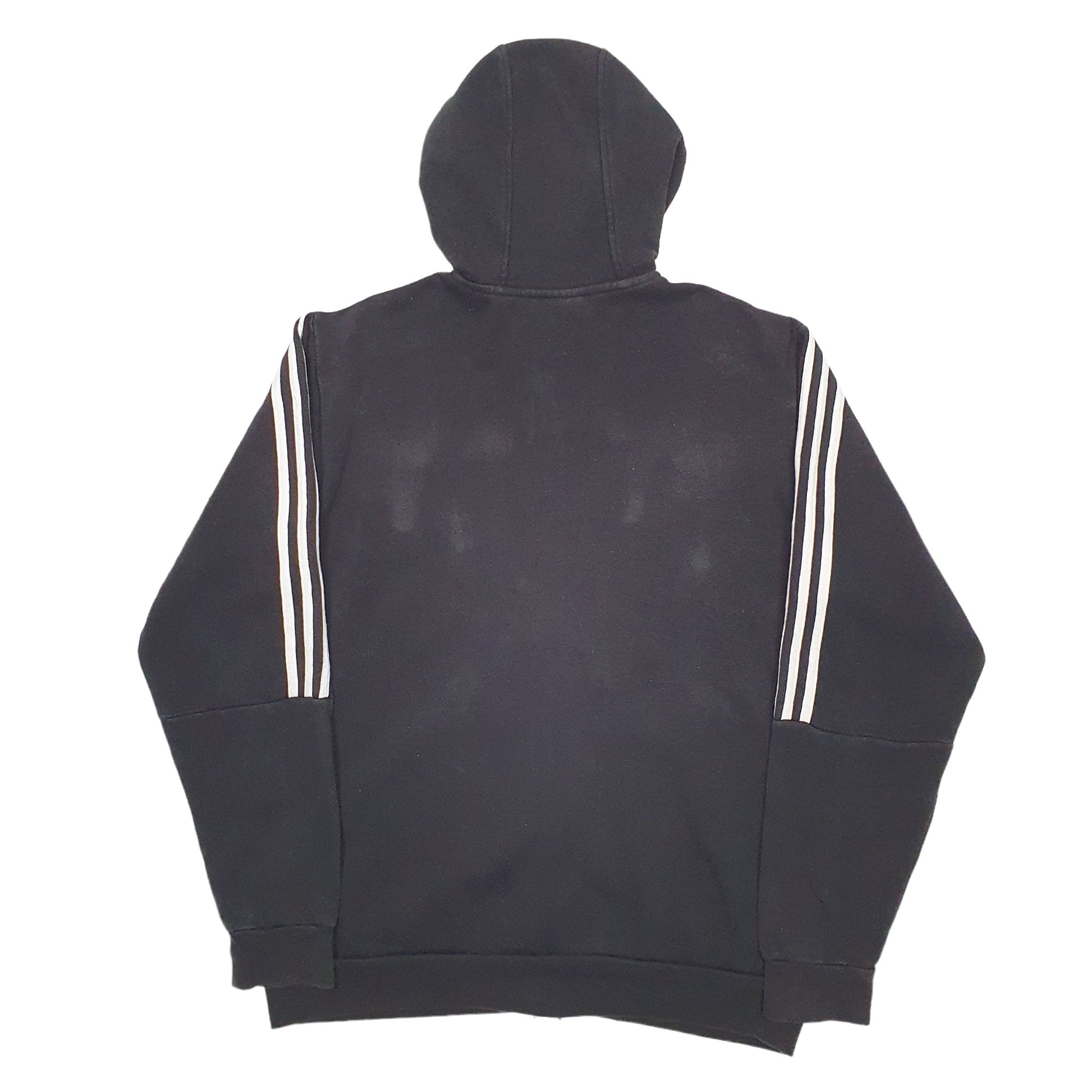 Mens Black Adidas  Full Zip Jumper