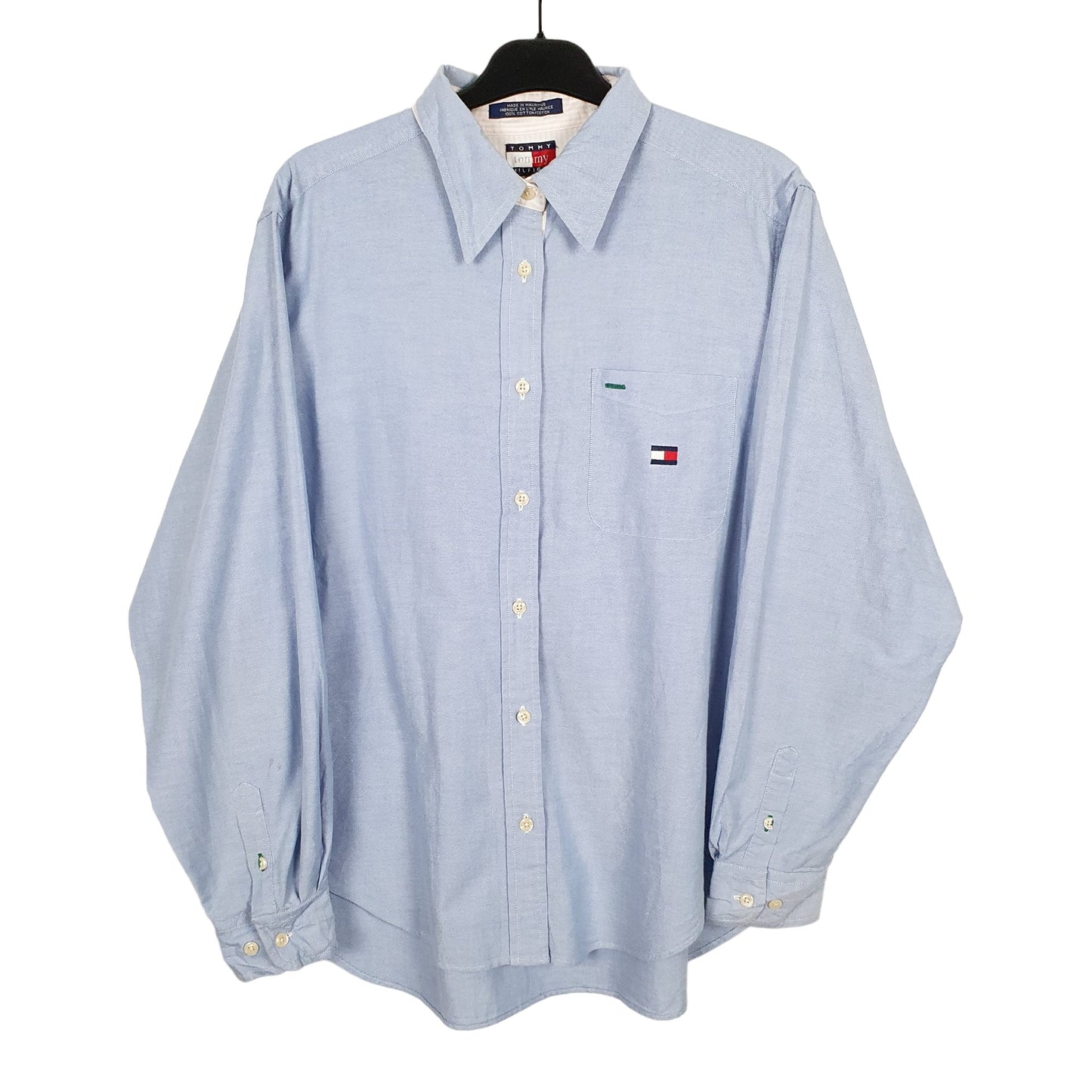 Tommy Hilfiger Long Sleeve Regular Fit Shirt Blue